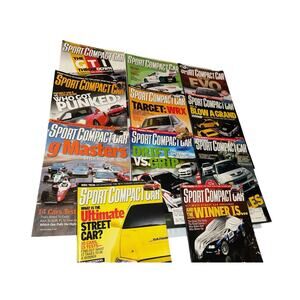 Sport Compact Car Magazine Lot 2007 – 11 Issues EVO WRX GTI Drift Tuner VW GTI